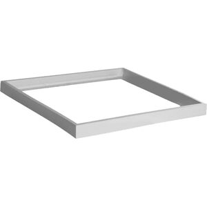 ECOLIGHT2 Ramka natynkowa Eco Light EC79026 do paneli LED 60x60cm aluminiowa biała