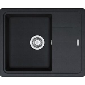 Zlewozmywak Franke Zlewozmywak wpuszczany BASIS BFG 611-62 Fragranit onyx , odpływ zatyczkowy