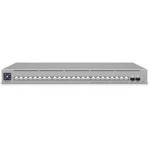 Switch Ubiquiti Ubiquiti Switch UniFi 16xRJ45 GBit/8xRJ45 2.5G/2xSFP+ Managed Max 19" Rack-Mountable, 1,3" Touchscreen