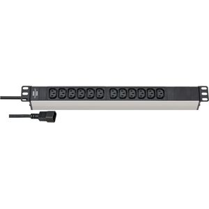 Brennenstuhl  Listwa zasilająca 19" Alu-Line 12x IEC C13 2m (438455)