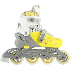 Rolki Nils Extreme NH18331 z wymienną płozą regulowane żółte r. 31-34
