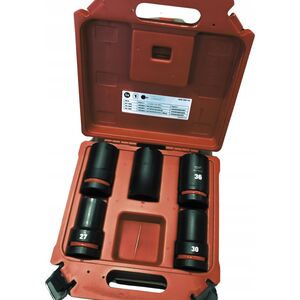 Milwaukee Impact head set (extended) 1" 5 pcs. (27,30,32,33,36mm) Milwaukee