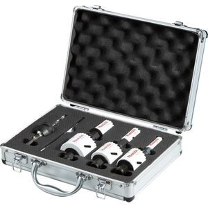 ΣΕΤ ΤΡΥΠΩΝ MAKITA MAKITA BIM EZYCHANGE 6 τεμ. (ΥΔΡΑΥΛΙΚΑ) 19,22,29,38,44,57mm+1WP+1 ADAPTER 13990233 88381585668