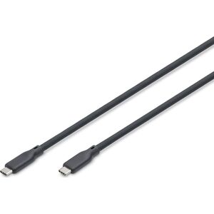 Καλώδιο USB Digitus Καλώδιο USB σιλικόνης Digitus, USB 10 Gb/s, 1 m, μαύρο 14210120 4016032496076