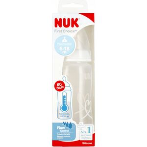 NUK NUK BUTELKA 300ML SMOC 6-18M BIA FC 10741103 1/6