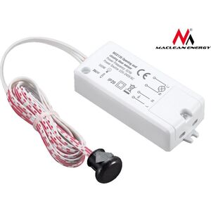 Maclean Czujnik pir on/off do drzwi, MCE135 zasięg 5-6 cm, max 500W (MCE135)