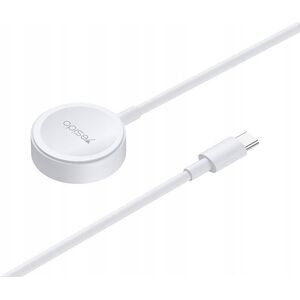 Kabel USB Yesido yesido Kabel CA112 do iP Watch 2.5W +Type-C 1m 1A, WHITE / BIAŁY