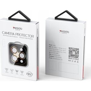 Yesido yesido Lens Protector WB27 iPhone 15 Pro / 15 Pro Max, BLACK / CZARNY