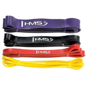 HMS Powerband GU05 różne poziomy oporu w zestawie wielokolorowy 4 szt.