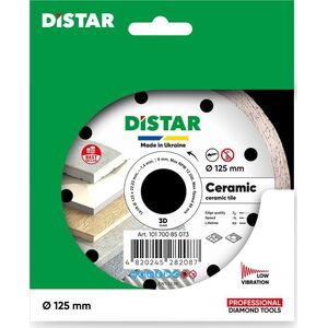 Distar Tarcza diamentowa tnąca Distar 1A1R 125 Ceramic