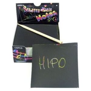 Hipo Scratch Magic Motes 125szt. - 620505