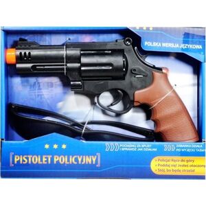 Swede Pistolet policyjny z polskim modułem dźwiękowym (G2328)
