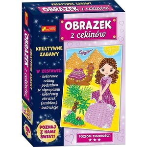 Ranok Podróże Egipt Piramidy cekinowy obrazek Ranok