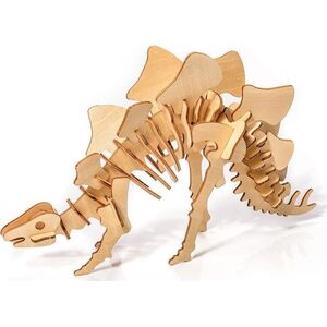 Nice Idea Puzzle drewniane Model 3D Stegozaur