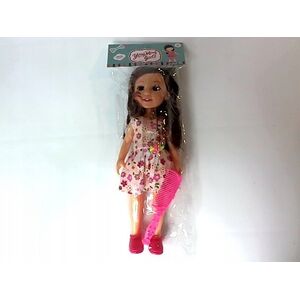 Doerr Lalka 33cm z grzebieniem 003-H 06874