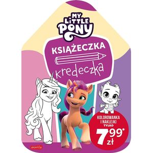 HarperCollins Książeczka kredeczka MLP Nowe pokolenie 86466