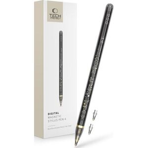Rysik Tech-Protect TECH-PROTECT DIGITAL MAGNETIC STYLUS PEN ”4” IPAD CLEAR/BLACK