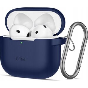 TECH-PROTECT SILICONE HOOK APPLE AIRPODS 4 NAVY BLUE