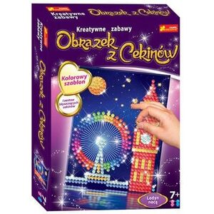 Ranok Cekinowy obrazek Londyn nocą - 15160261