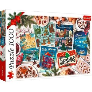 Trefl Puzzle 1000 element?w Zimowe wspomnienia