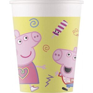 PROCOS Kubeczki papierowe świnka peppa 200 ml one size