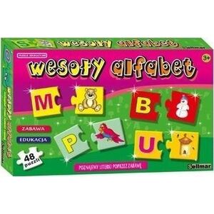 Abino Puzzle edukacyjne Wesoły alfabet ABINO