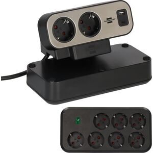 Brennenstuhl TSL ESTILO DUPLEX 7+2 USB TSS
