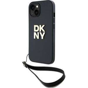 DKNY DKNY Wrist Strap Stock Logo - Etui iPhone 14 / 15 / 13 (czarny)