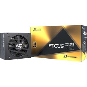 Τροφοδοτικό SeaSonic Seasonic FOCUS GX-850 v4 ATX 3.1 PCIe 5.1 Μαύρο 80Plus Gold 850W Τροφοδοτικό 14168213 4711173878438