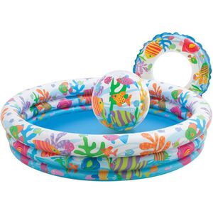Intex Basen dmuchany wodny świat 132cm (59469)