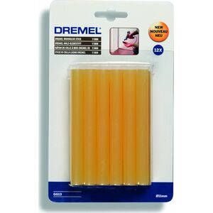 Wkłady klejowe Dremel do drewna 11 mm x 100 mm miodowe 12 szt. GG13