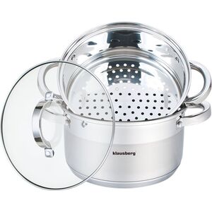Klausberg Garnek do gotowania na parze 20cm (KB-7138)