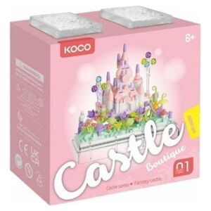 Gazelo KOCO klocki Różowy zamek 414el 02074 44262 /32