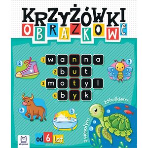 Aksjomat Krzyżówki obrazkowe z wesołym żółwikiem 6+ 39204
