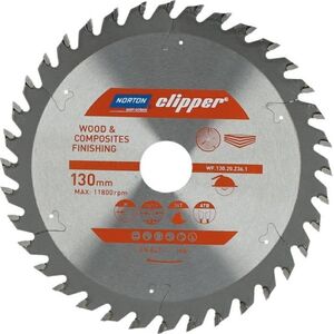 Norton NORTON ΔΙΚΥΛΙΚΟ ΠΡΙΟΝΙ 130mm x 20mm x 36z ΞΥΛΟ ΚΑΙ ΣΥΝΘΕΤΑ ATB (2,6 / 1,6) 13683868 5450248768807