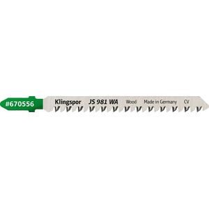 Klingspor KLINGSPOR ΛΑΜΑ ΣΕΓΑΣ 100x8x1,7mm JS 981 WA /5 τεμ. 14046410 4014855935581
