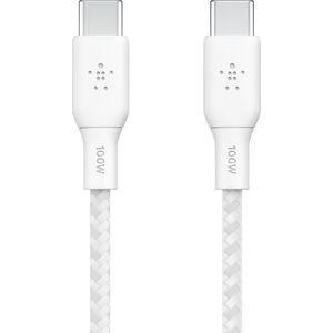 Kabel USB Belkin USB-C - USB-C 2 m Biały (CAB014BT2MWH)