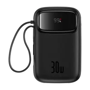 Baseus QPow 2 10000mAh 30W 2xUSB-C powerbank (black)