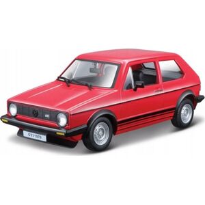 Bburago Volkswagen Golf MK! GTI 1979 Red 1:24