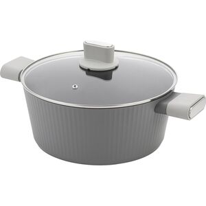 Florina Garnek aluminiowy z pokrywką Florina Serrano 28 cm 6,1 l
