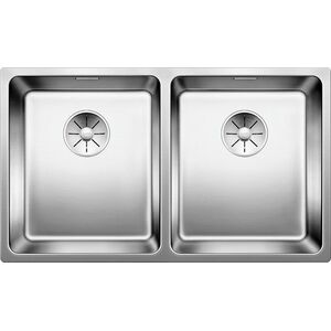 Zlewozmywak Blanco BLANCO ANDANO 340/340-IF Stal polerowana, InFino