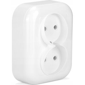 Montis Gniazdo wtyczkowe podwójne natynkowe NT-5F MONTIS EXTENSA MT082
