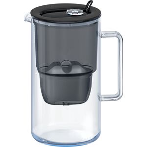 Dzbanek filtrujący Aquaphor Glass 2,5L Czarny + 1 wkład Maxfor Plus Mg