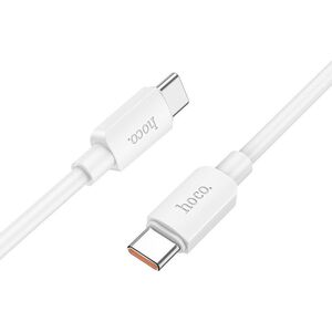 Kabel USB Hoco HOCO kabel Typ C do Typ C PD 6A 100W X96 1 m biały