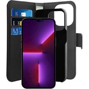 Puro Etui PURO Wallet Detachable 2w1 Apple iPhone 14 Pro Max (czarny)