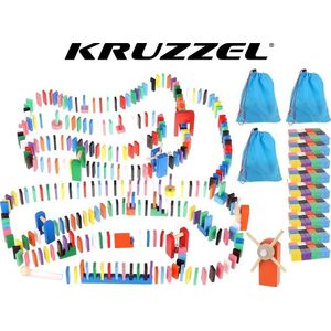 Kruzzel Domino drewniane 1080 el
