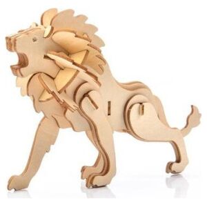 Little-Story Little Story Drewniane Puzzle Model 3D - Lew