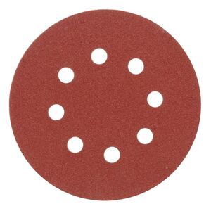 Vorel Krążek ścierny P-60 125mm 8 otworów 5szt. (08576)