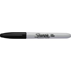 Sharpie Sharpie Marker Rundspitze fein 12 Stück schwarz Blister