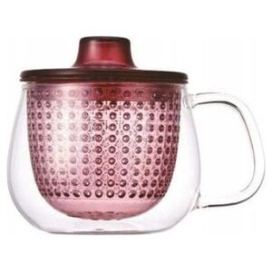 Klean Kanteen Cup with a strainer and lid Kinto UNITEA Wine